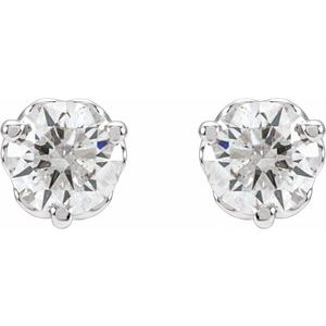 Round 1/3 CTW Lab-Grown Diamond Infinity-Inspired Earrings