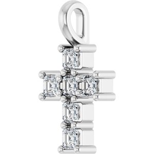 Sterling Silver 1/3 CTW Lab-Grown Diamond Pendant