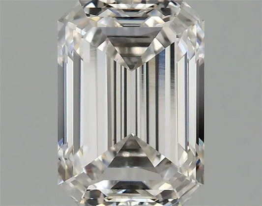 1.25ct Emerald Lab Grown Diamond (Colour F, Clarity VS2, IGI Certified)