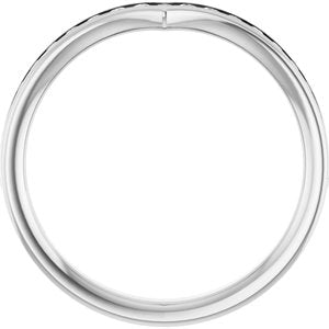 Platinum 1/4 CTW Lab Grown Diamond Band