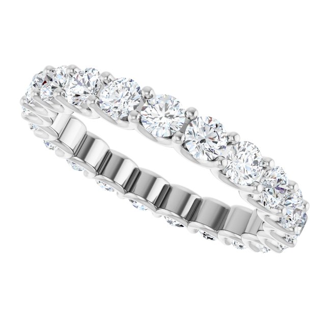 Platinum 1 3/4 CTW Lab-Grown Diamond  Eternity Band Size 5