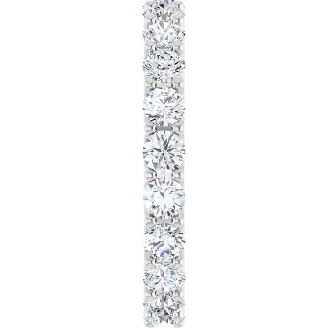 Platinum 1 7/8 CTW Lab-Grown Diamond  Eternity Band Size 6