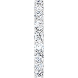 Platinum 1 3/4 CTW Lab-Grown Diamond  Eternity Band Size 5.5