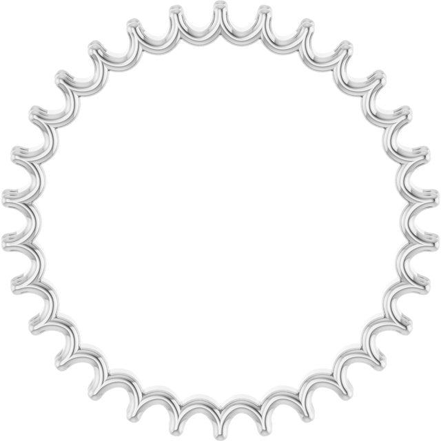 Platinum 7/8 CTW Lab-Grown Diamond  Eternity Band Size 5.5