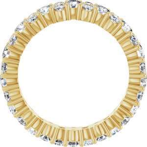 14K Yellow 1 3/4 CTW Lab-Grown Diamond Eternity Band