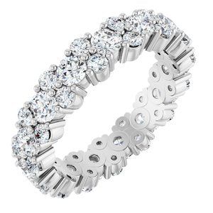 Platinum 1 3/4 CTW Lab-Grown Diamond Eternity Band