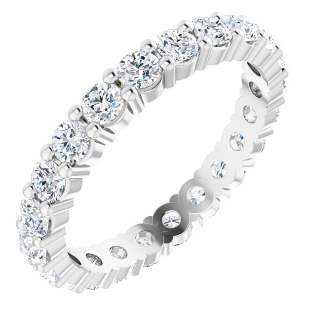 Platinum 1 1/3 CTW Lab-Grown Diamond Eternity Band