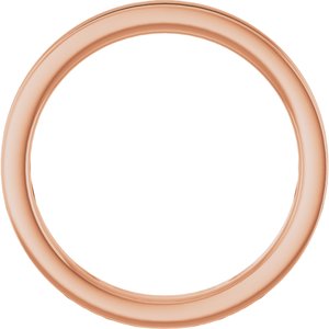 14K Rose 3/8 CTW Lab-Grown Diamond Channel Set Anniversary Band