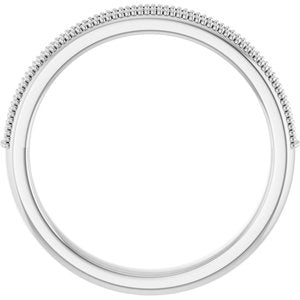 Platinum 1/5 CTW Lab-Grown Diamond Anniversary Band