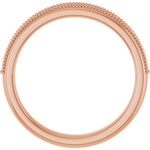 14K Rose 1/5 CTW Lab-Grown Diamond Anniversary Band