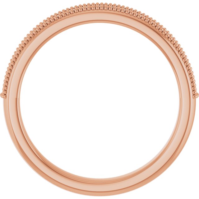 14K Rose 1/5 CTW Lab-Grown Diamond Anniversary Band