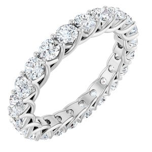 14K White 1 7/8 CTW Lab-Grown Diamond  Eternity Band