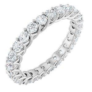 Platinum 1 3/8 CTW Lab-Grown Diamond  Eternity Band