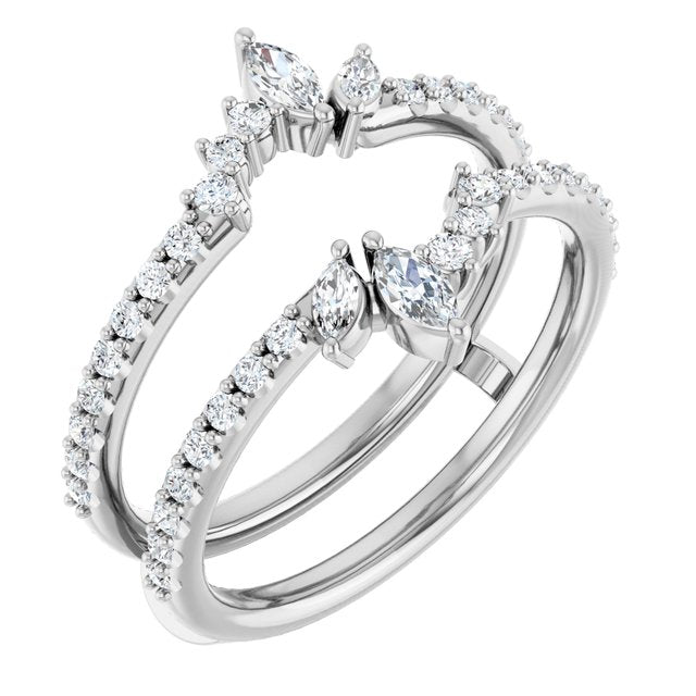 Platinum Lab-Grown Diamond Ring