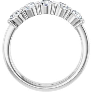 Platinum 1/3 CTW Lab-Grown Diamond  Anniversary Band