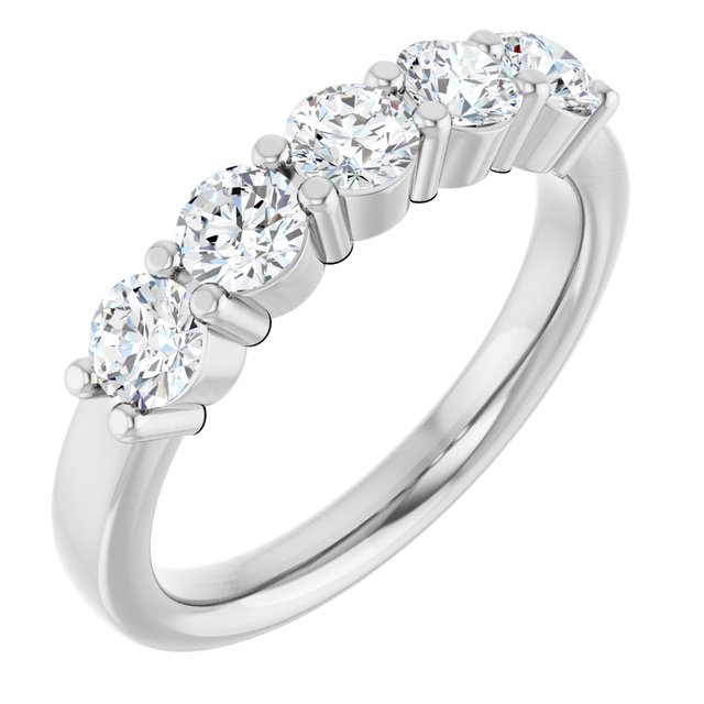 Platinum 1/3 CTW Lab-Grown Diamond  Anniversary Band
