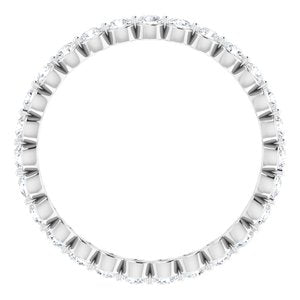 Platinum 3/4 CTW Lab-Grown Diamond  Eternity Band