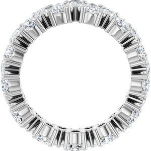Platinum 3 5/8 CTW Lab-Grown Diamond Eternity Band