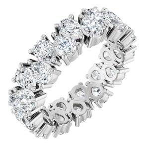 Platinum 3 5/8 CTW Lab-Grown Diamond Eternity Band