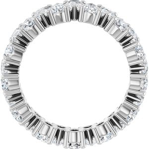 Platinum 3 5/8 CTW Lab-Grown Diamond Eternity Band