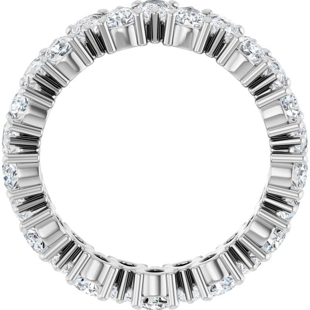 Platinum 3 5/8 CTW Lab-Grown Diamond Eternity Band