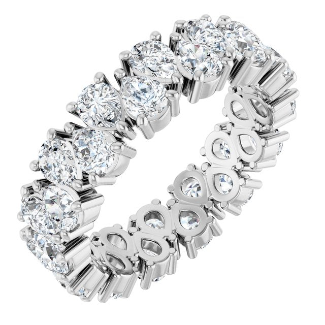 Platinum 3 9/10 CTW Lab-Grown Diamond Eternity Band