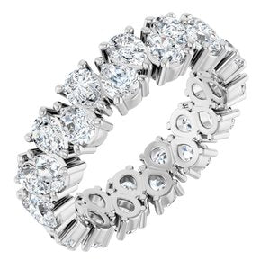 Platinum 3 9/10 CTW Lab-Grown Diamond Eternity Band