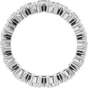 Platinum 3 9/10 CTW Lab-Grown Diamond Eternity Band