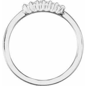 14K White 1/3 CTW Lab-Grown Diamond Ring