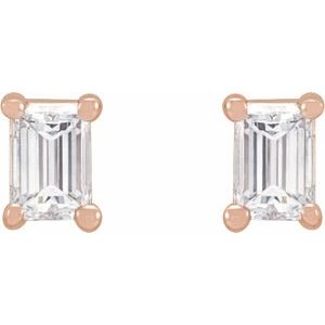 14K Rose 1/6 CTW Lab-Grown Diamond Stud Earrings