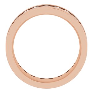 14K Rose 2 CTW Lab-Grown Diamond Band