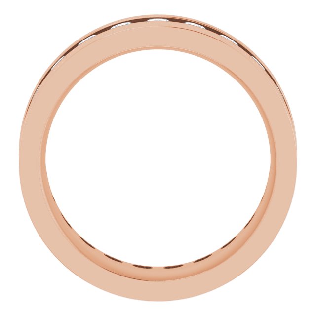 14K Rose 2 CTW Lab-Grown Diamond Band