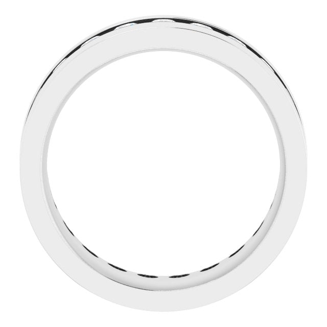 14K White 2 CTW Lab-Grown Diamond Band