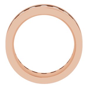 14K Rose 1 3/4 CTW Lab-Grown Diamond Band