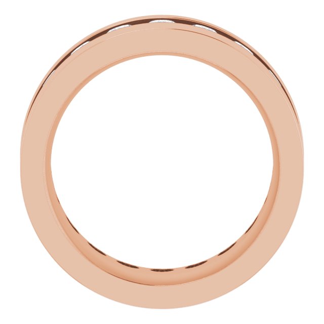 14K Rose 1 3/4 CTW Lab-Grown Diamond Band