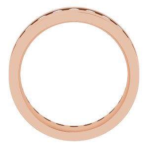 14K Rose 2 1/6 CTW Lab-Grown Diamond Band