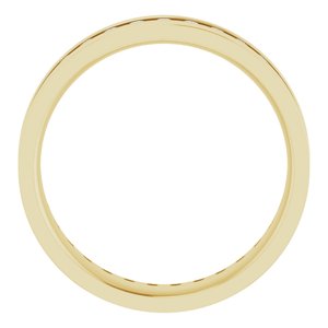 14K Yellow 1 CTW Lab-Grown Diamond Band
