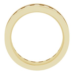 14K Yellow 1 7/8 CTW Lab-Grown Diamond Band