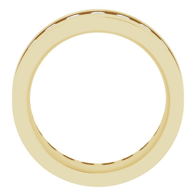 14K Yellow 1 7/8 CTW Lab-Grown Diamond Band