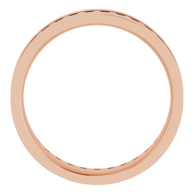 14K Rose 1 CTW Lab-Grown Diamond Band