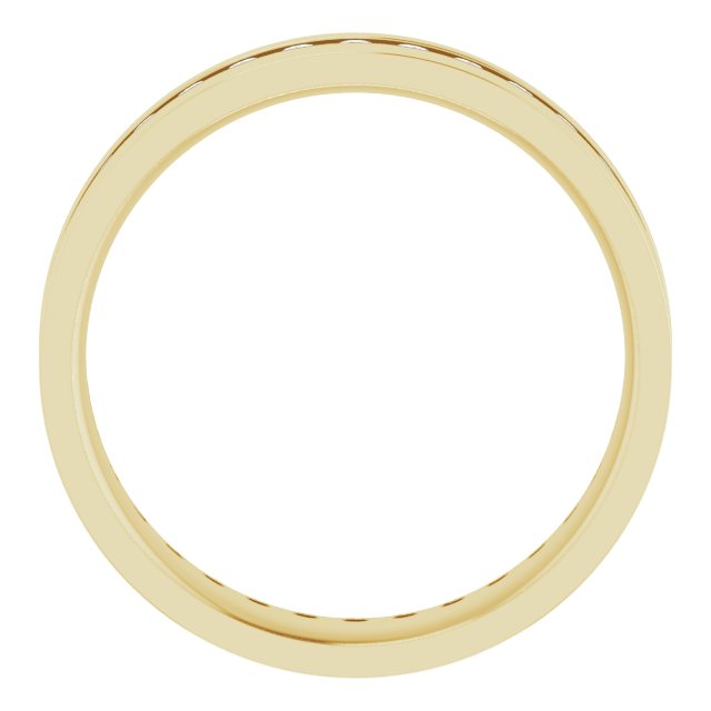 14K Yellow 1 CTW Lab-Grown Diamond Band