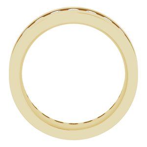 14K Yellow 2 CTW Lab-Grown Diamond Band