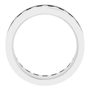 14K White 2 CTW Lab-Grown Diamond Band
