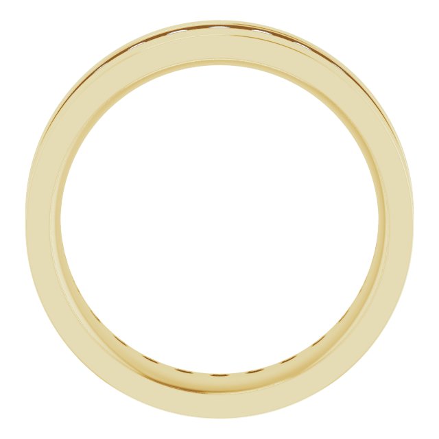 14K Yellow 7/8 CTW Lab-Grown Diamond Band