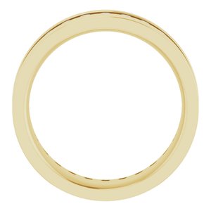 14K Yellow 7/8 CTW Lab-Grown Diamond Band