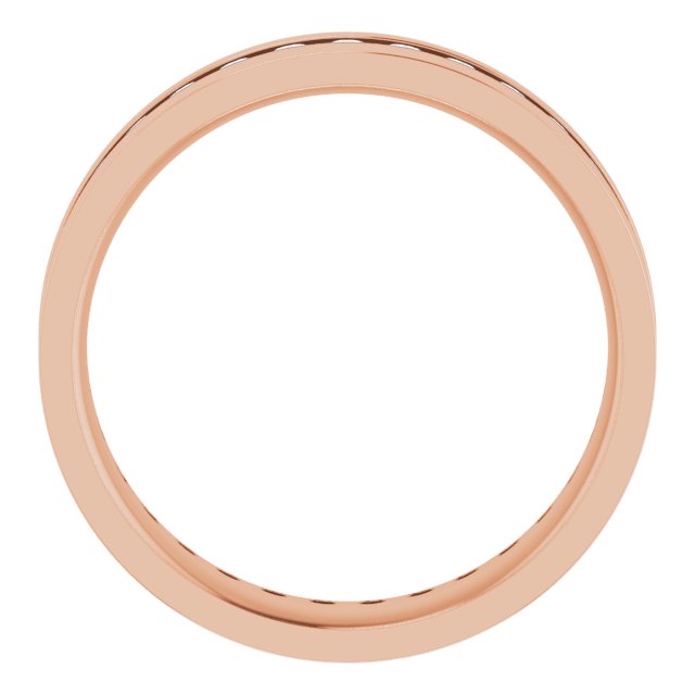 14K Rose 1 CTW Lab-Grown Diamond Band