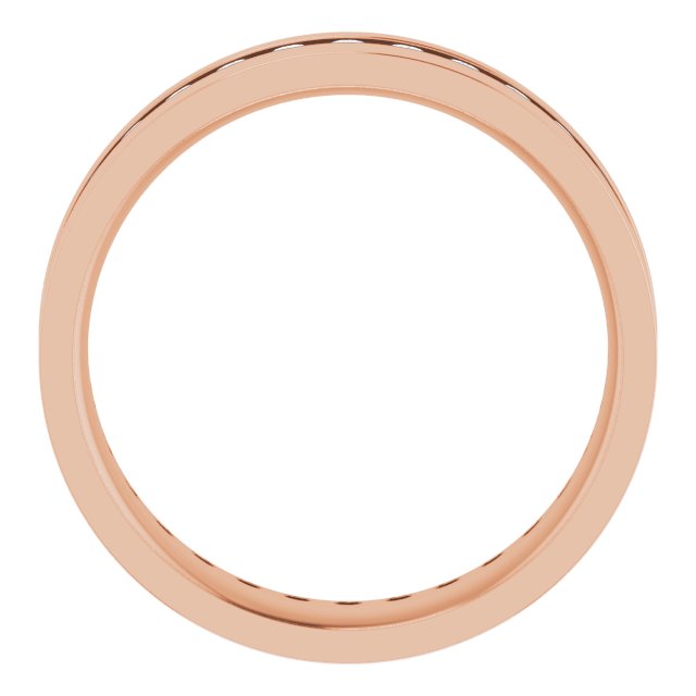14K Rose 1 CTW Lab-Grown Diamond Band