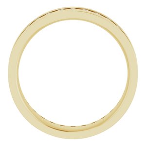 14K Yellow 1 CTW Lab-Grown Diamond Band