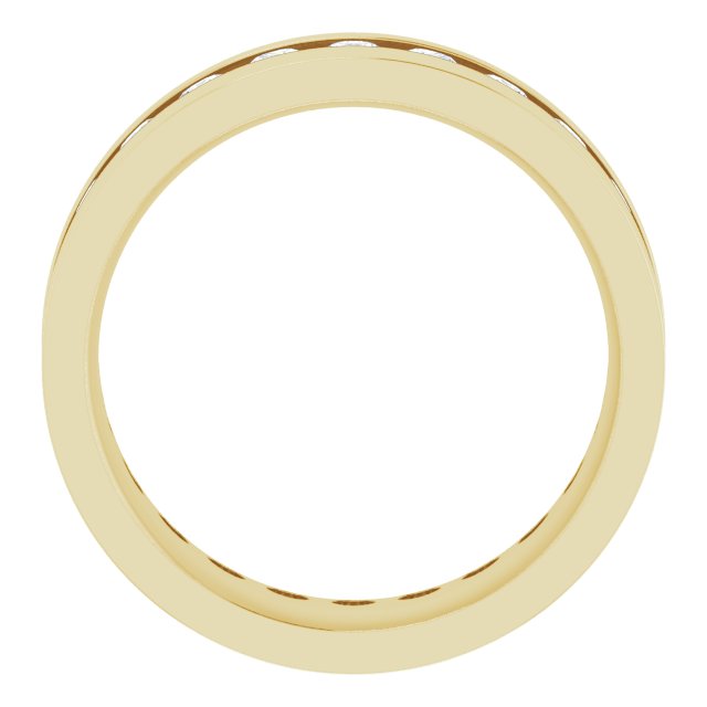14K Yellow 2 1/6 CTW Lab-Grown Diamond Band
