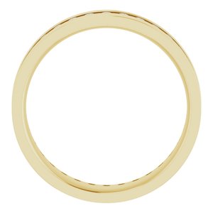 14K Yellow 1 CTW Lab-Grown Diamond Band